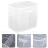 BELLIFFY 2pcs Nail Box Organizer Case Makeup Cotton Pad Dispenser Nail Cotton Pad Holder Space-saving view 4