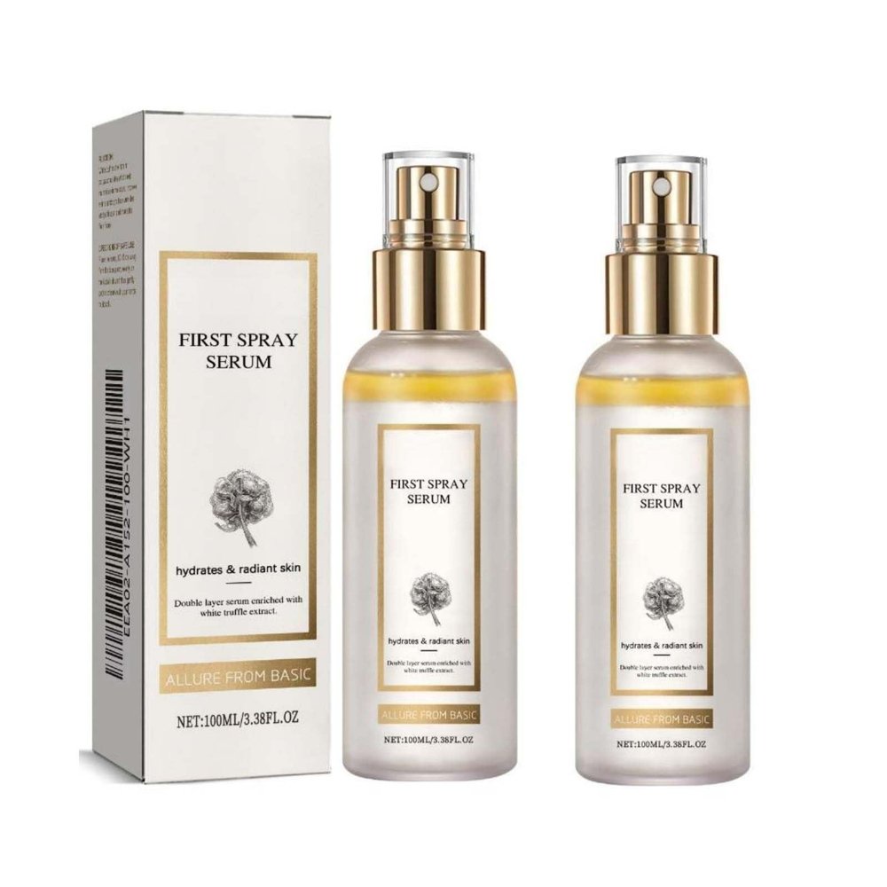 VivaBloom White Truffle First Spray SerumHydrating Face Mist - Instant Moisture BoostGentle Face Spray for Active Skin Repair, Facial Radiance, 3.38 FL.OZ (2)