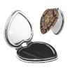 KKLWEGU Damask Pattern Compact Pocket Mirror,1x/2x Cosmetic Mirror Portable Folding Handheld Mirrors Portable Travel Makeup Mirror for Women Girls view 1