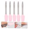 FOMIYES 5pcs Silicone Beauty Wax Scraper Soft Skin Treatment Brushes for Easy Application Care for Daily and Professional Use view 3