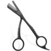 Eyebrow Trimming Scissors with Combs, Eyebrow Cutter Hair Removal Eyebrow Scissors,Eye brow razors, Eyebrow trimmer for women,Gifts For Men Women Stocking Stuffers (Black) view 1