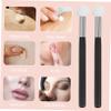 6pcs Concealer Brush: Wood Handle Mushroom Sponge Makeup Brushes - Foundation Concealer Applicators Reusable Beauty Tools For Professional Makeup view 3