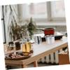 CALLARON Stainless Steel Double Boiler Pot Set for Melting Chocolate and Scented Wax 4-Piece Pot Set with Heat-Resistant Handles for Candle Making and Cooking view 4
