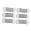 6pcs Electric Remover Rollers: Replacement Heads for Pedicure Tools - Coarse Refill Head - Foot File Roller Refills Easy Installation view 1