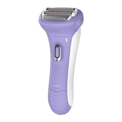 Remiington Smooth & Silky Electric Shaver for Women, 4-Blade Smooth Glide Foil Shaver and Bikini Trimmer with Almond Oil Strip, Shave Wet or Dry, 30 Min Runtime