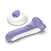 Remiington Smooth & Silky Electric Shaver for Women, 4-Blade Smooth Glide Foil Shaver and Bikini Trimmer with Almond Oil Strip, Shave Wet or Dry, 30 Min Runtime view 2