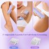 Bikini Trimmer for Women - Painless Pubic Hair Trimmer with 3 Shaving Speeds, IPX7 Waterproof Electric Razor, Cordless Womens Bikini Shaver for Sensitive Skin view 3