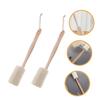 NinthAvenue Basics 2Pcs Loofah Exfoliating Back Brush Long Handle Shower Brush for Gentle Exfoliation and Back Scrubbing Safe Material for Bathing and Shower Use view 2