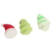 3pcs Christmas Themed Makeup Sponge Set, High Elasticity Breathable Beauty Sponges for Liquid Cream Blending, excellent for All Skin Types, Saves Cosmetics and Creates Delicate Mak view 2
