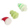 3pcs Christmas Themed Makeup Sponge Set, High Elasticity Breathable Beauty Sponges for Liquid Cream Blending, excellent for All Skin Types, Saves Cosmetics and Creates Delicate Mak view 3