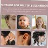 DEARMAMY 400Pcs Double Headed Cotton Swabs for Makeup One Off Swabs for Makeup Removal Wound Care and Application Sticks view 4