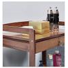 Beauty Salon Trolly Embroidery Gallery Beauty Salon Trolley Solid Wood Beauty Trolley (Brown Size: 60 33 80CM) view 4