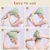 EPIGEIST 2Pcs Hair Drying Towels Coral Fleece Quick Dry Hair Turbans for Women Super Absorbent Comfortable Stylish Design for Home Travel Sports Salon Use view 3