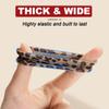 150PCS Hair Ties, IKOCO Hair Ties for Women No Damage, Cotton Seamless Ponytail Holders for Thick Hair, Leopard Animal Print view 3