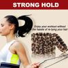 150PCS Hair Ties, IKOCO Hair Ties for Women No Damage, Cotton Seamless Ponytail Holders for Thick Hair, Leopard Animal Print view 4
