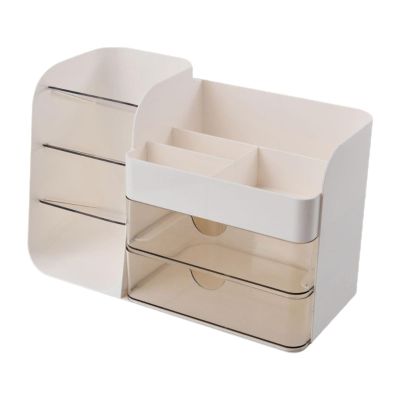 AFXGUSD Makeup Organizer with Drawers Skincare Organizer, Cosmetic Display Case for Home Vanity