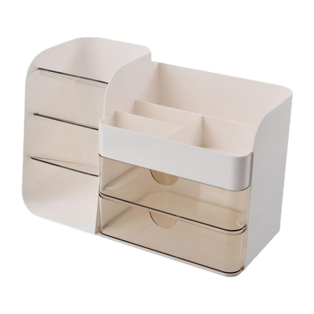 AFXGUSD Makeup Organizer with Drawers Skincare Organizer, Cosmetic Display Case for Home Vanity