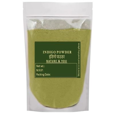 1Pack Indigo Leaf Powder - 14.1Ounce (400g) - Indigo Powder