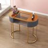 DESALAI Nail Tech Desk Artist Hand Manicure Table, Professional Modern Nail Beauty Workstation Wooden Salon Spa Nail Desk with Drawers and 3 Layers Storage Cabinet,Home Beauty Salon Equipment view 1