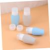 Anneome 6Pcs Silicone Travel Bottle Refillable Toiletry Containers for Liquids Leak Makeup Perfume Bottles and Grey for Travel Camping view 2