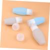 Anneome 6Pcs Silicone Travel Bottle Refillable Toiletry Containers for Liquids Leak Makeup Perfume Bottles and Grey for Travel Camping view 3