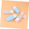 Anneome 6Pcs Silicone Travel Bottle Refillable Toiletry Containers for Liquids Leak Makeup Perfume Bottles and Grey for Travel Camping view 4