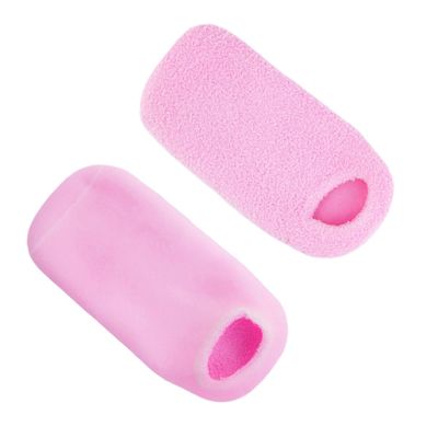 SAFIGLE 1 Pair Gel Socks for Moisturizing Cracked Foot Skin Pink Unique Spa Socks with Nourishing Effect for Relaxation and Comfort for Dry Feet Care