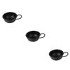 DEARMAMY 3pcs Practical Men Shaving Bowl Durable Metal Shaving Soap Bowl for Easy Use Barber Shop for Mens Grooming Essentials view 1