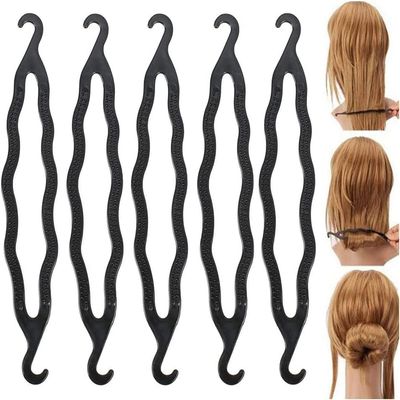 10 Pcs Plastic Hair Bun Maker Hair Holders Twist Shaper Hair Donuts DIY Hair Styling Accessories Bun and Crown Shapers Hair Accessories, Bun and Crown Shapers