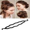 10 Pcs Plastic Hair Bun Maker Hair Holders Twist Shaper Hair Donuts DIY Hair Styling Accessories Bun and Crown Shapers Hair Accessories, Bun and Crown Shapers view 3