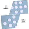 2Packs Cotton Filter Replacements Facial Vacuum Filters for Beauty Machines Acid Alkali Resistant of Filters Each view 3