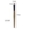1pc Hand Crafted Makeup Brushes Soft Goat Fox Horse Hair Powder Blush Eye Shadow Blending Brush Green Sandalwood Handle Professional Make Up Brushes (LT105) view 2
