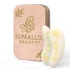 LUMALUX BEAUTY Reusable Under-Eye Patches  Premium Silicone Eye Masks for Depuffing, Hydrating & Brightening | Long-Term Reusable 30+ Uses | Luxe & Bare | 1 Pair + Storage Tin view 1