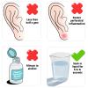 Gusruvti 180 Pcs Ear Piercing Cleaner Floss Disposable earring piercing hole cleaner, Ear Piercing Care Cleaning Line Tool, Earring Hole Cleaner Floss Odor Removal Ear CarePurple view 4