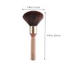 DEARMAMY Eco-friendly Shaving Foam Brush Smoothing Brush Portable Hair Cleaning Tool view 2