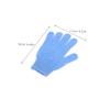 Anneome 4 Pairs Bath Scrub Gloves Bath Mitts for Shower Skin Exfoliator for Body Bathing Accessories Bath Massage Gloves Exfoliating Back Scrubber Exfoiling Gloves Bath Shower Glove Nylon view 2