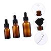 EPIGEIST 9pcs Brown Glass Dropper Bottles with Screw Caps for Liquids view 3