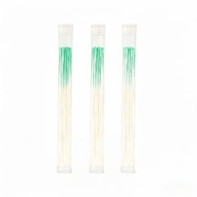 Gusruvti 180 Pcs Ear Piercing Cleaner Floss Disposable Earring Piercing Hole Cleaner, Ear Piercing Care Cleaning Line Tool, Earring Hole Cleaner Floss Odor Removal Ear CareGreen