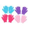 BESTYASH 8Pcs Exfoliating Gloves for Body Scrubbing Deep Cleaning Dead Skin Removal Durable Material for Smooth Skin for Daily Use and Back Massage view 1