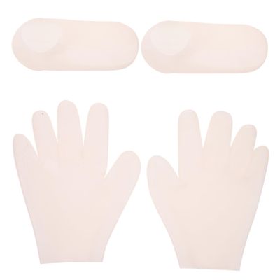 FOMIYES Crew Socks Women Moisturizing Foot Socks Tabi Winter Happy Feet Silicone Gloves