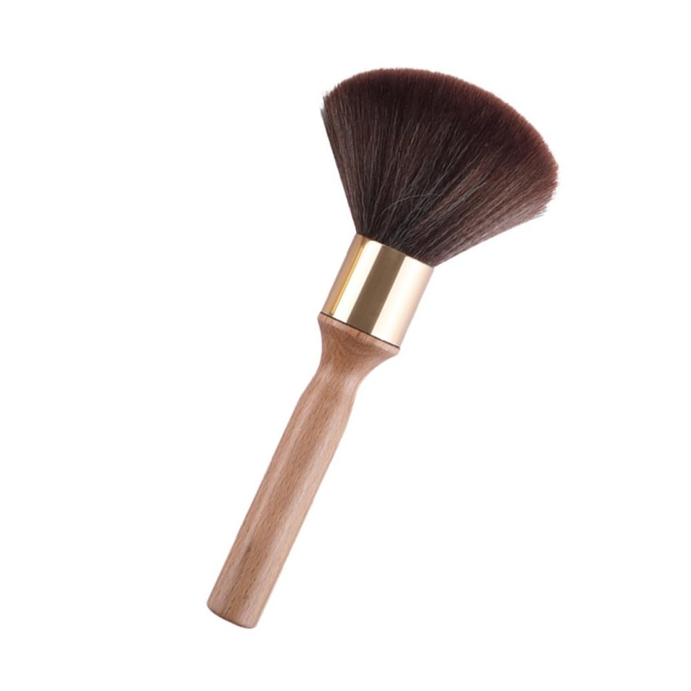BESTYASH Retro Nylon Beard Sweeping Brush Portable Hair Cleaning Brush for Men Soft Bristles for Shaving and Grooming for Barber Shops and Home Use