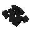 1200 Sheets Black Cotton Makeup Pads, Disposable Strong Absorption Cosmetic Pads for Daily Skincare, Safe and Hygienic, Pure Cotton Material with Excellent Water Absorption view 2