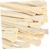 OUNONA 200PCS Wooden Waxing Spatulas Disposable Hair Removal Sticks Natural Color Applicators for Body Waxing and Crafting view 2