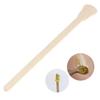 OUNONA 200PCS Wooden Waxing Spatulas Disposable Hair Removal Sticks Natural Color Applicators for Body Waxing and Crafting view 4