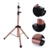 Healeved Wig Stand Tripod Holder for Styling Mannequin Head Display Durable Base for Wigs Hats Glasses for Home Salon Use view 3