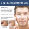 AMALIA Men's Face Cream, Anti-Aging Moisturizer for Wrinkles, Dark Spots and Eye Bags, 1.7 fl oz view 4