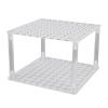 AUNMAS Makeup Brush Holder, Acrylic Pen Display Stand Cosmetic Brushes Storage Organizer for Desk Vanity Countertop (Transparent) view 1