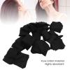 1200 Sheets Black Cotton Makeup Pads, Disposable Strong Absorption Cosmetic Pads for Daily Skincare, Safe and Hygienic, Pure Cotton Material with Excellent Water Absorption view 3