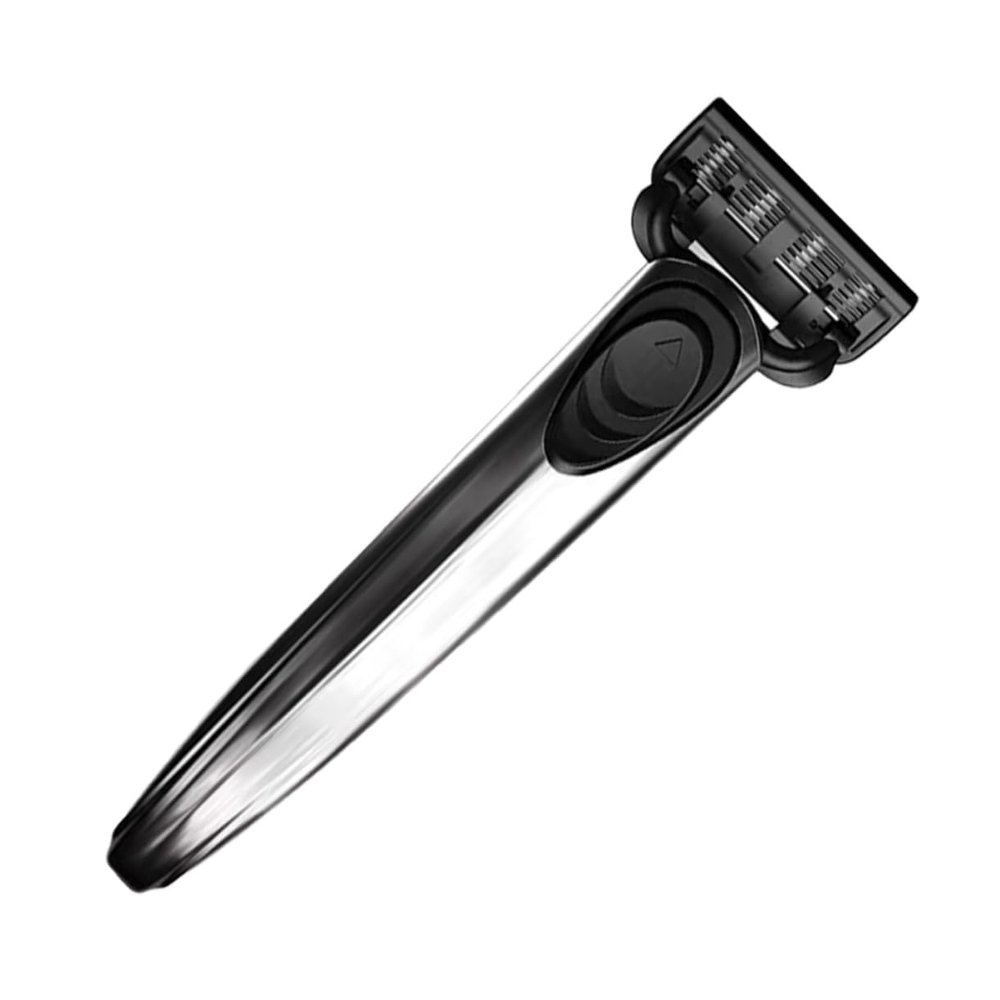 FOMIYES 1 Set Stainless Steel Safety Razor for Men Ergonomic Design Durable Manual Razor with Replaceable Blades for Comfortable and Precise Shaving Experience