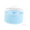 MUCKLILY 1Set Powder Puff Case with Talcum Powder Puff for Boy Girl Talc Powder Container for Easy Application view 3